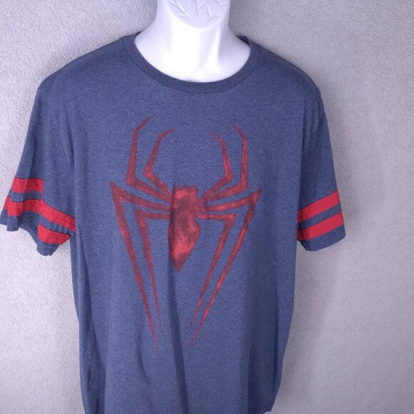 Spider-Man Marvel Retro Graphic Tee Men’s XXL Crew Neck Short Sleeve - Picture 4 of 11